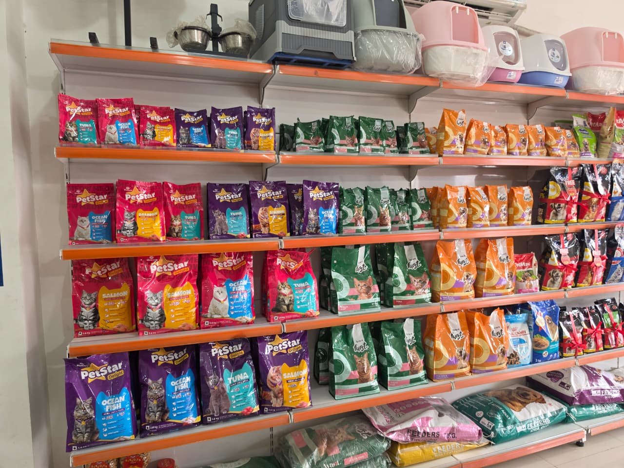 Cat products at Happy Friends