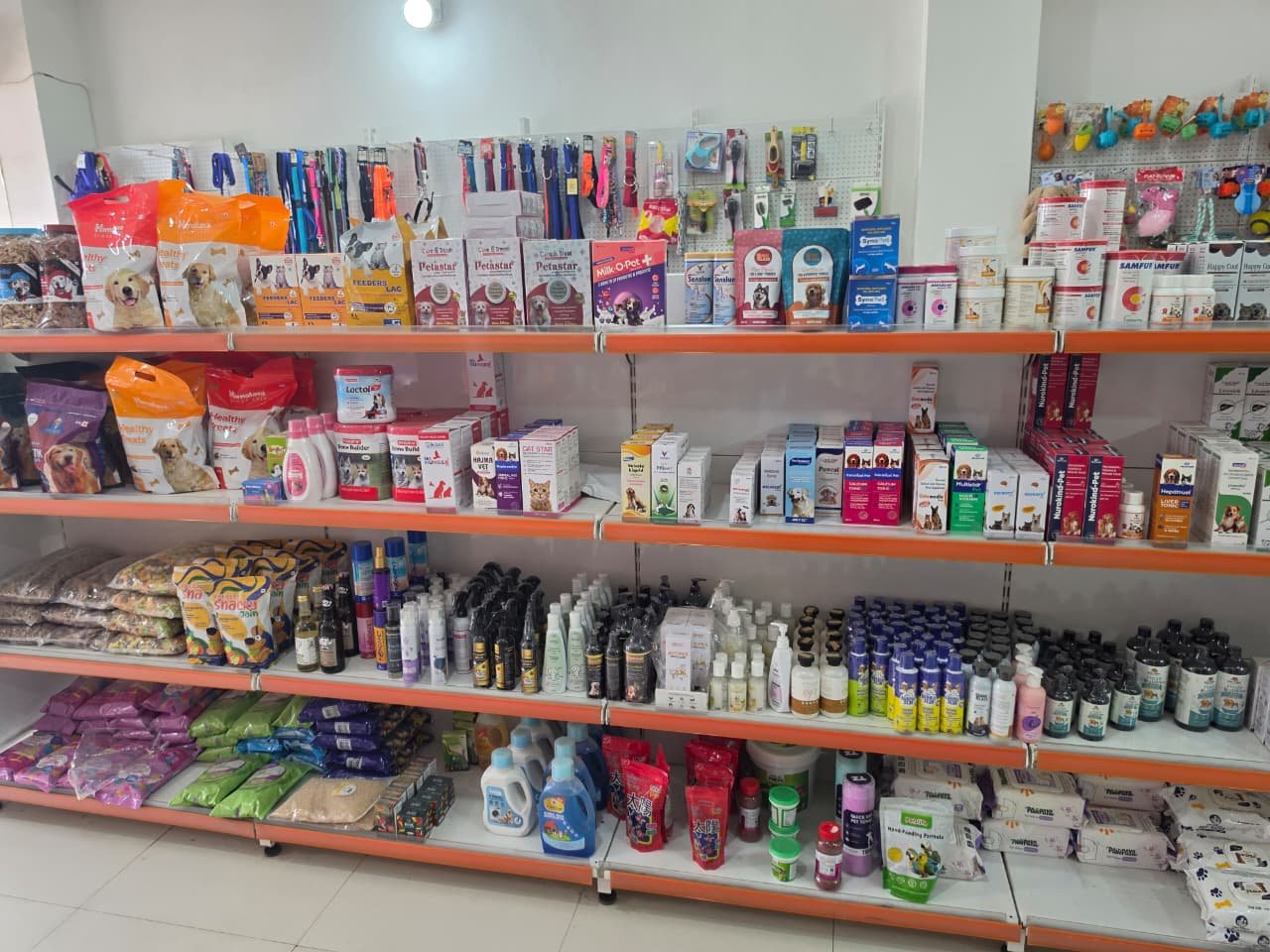 Premium pet food available at Happy Friends