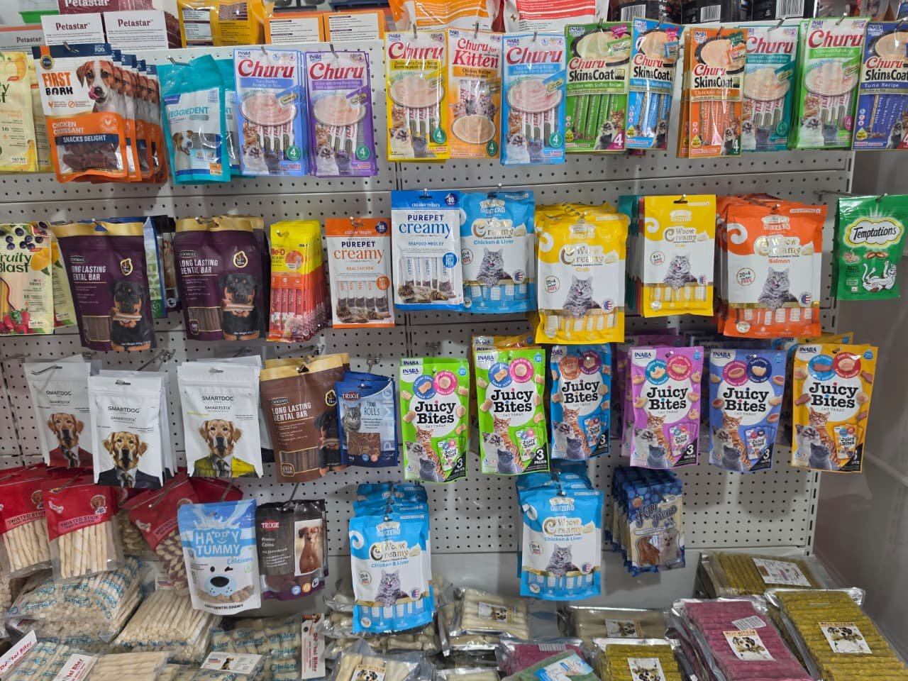Pet treats at Happy Friends